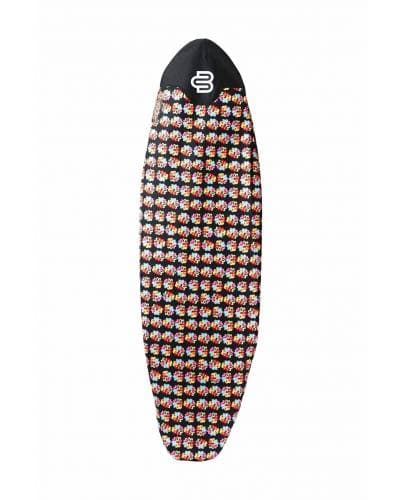 Ozzie Wright Alien Love Flower Surfboard Cover - Funboard 