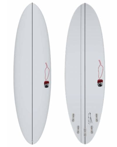 Middy (Chilli) - 6' 4" x 21 " x 2 9/16" x 37.3L - FCS II