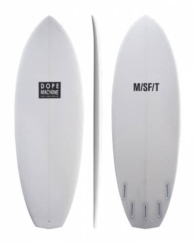 Dope Machine (Misfit Shapes) - 5' 10" x 20 7/8" x 2 11/16" x 38.5L - Futures