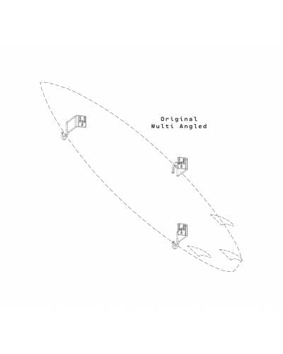 Multi-Angled Wall Surfboard Rack - Original