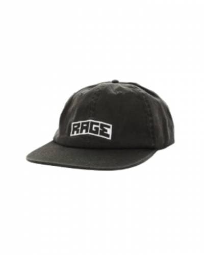 Rage Logo Cap - Black