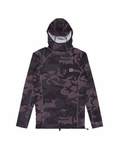 Strike Mission Hooded Rashie - Black Camo
