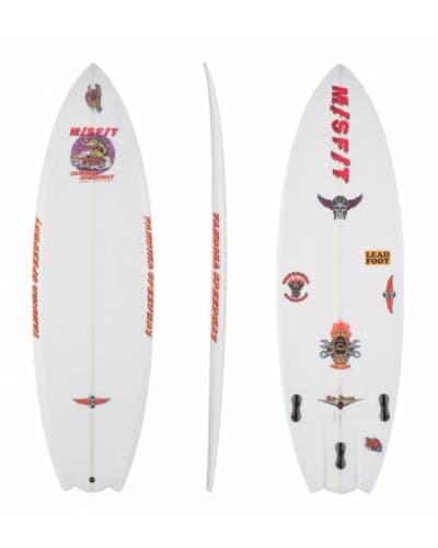 Yandina Speedway (Misfit Shapes) - 5' 9" x 19 1/2" x 2 3/16" x 29L - Futures