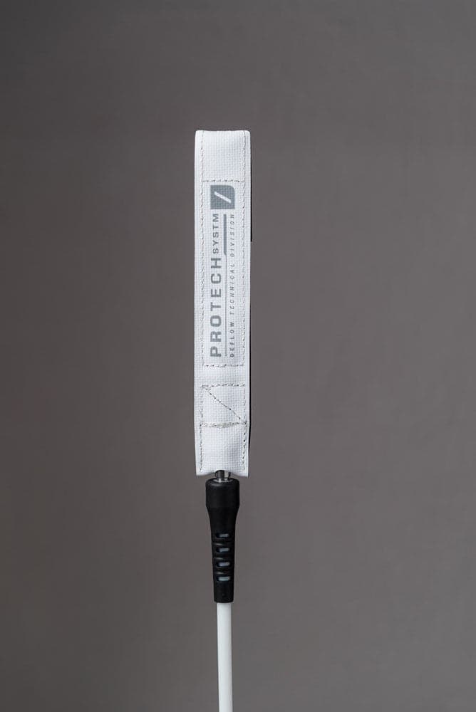 Bravosurf | DEFLOW PRO TECH LEASH 6FT 6MM | White