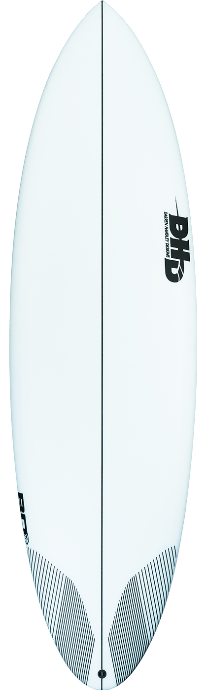 Black Diamond (DHD) - 6' 4" x 21 " x 2 3/4" x 39L - FCS II 2