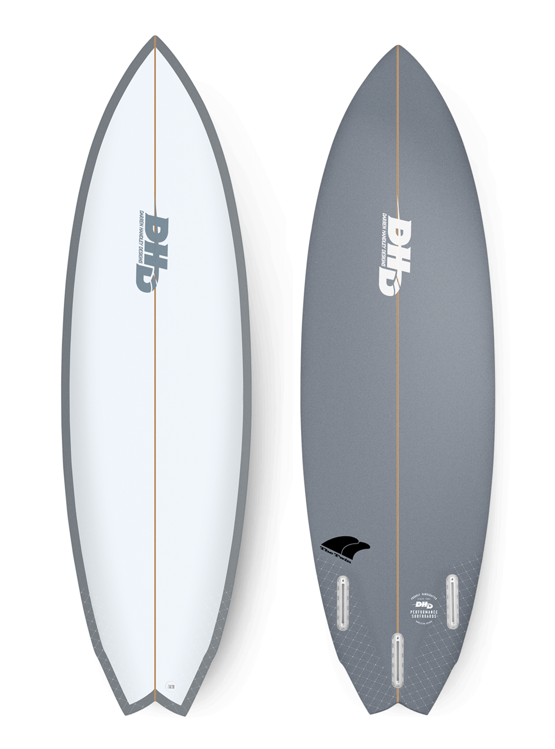 Twin Fin (DHD) - 6' 0" x 20 " x 2 9/16" x 33.5L - Futures