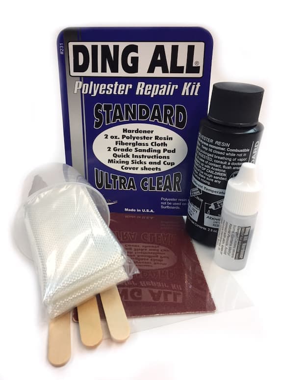 Ding All Traditional Polyester Repair Kit With Hardener - 59ml (2oz)