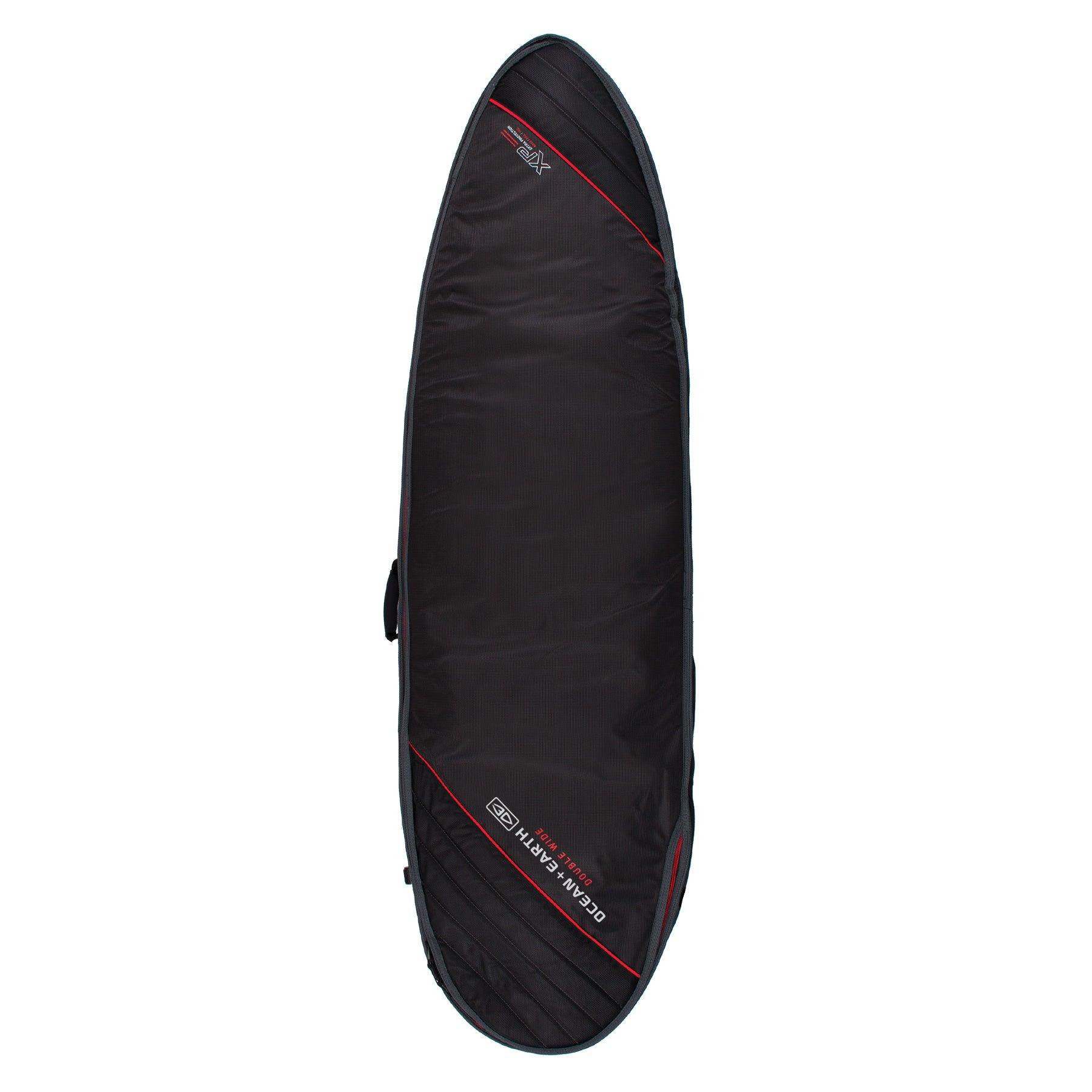 Double Wide Board Cover - Black/Red