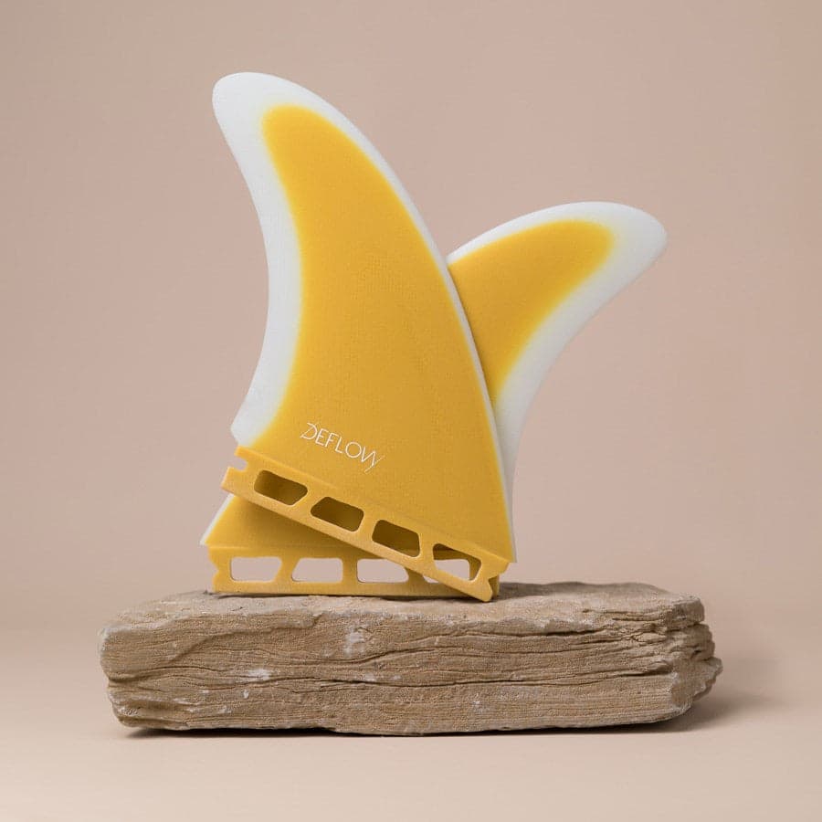 Bravosurf | DEFLOW TWIN FINS DUETTE - FUTURES | Mustard