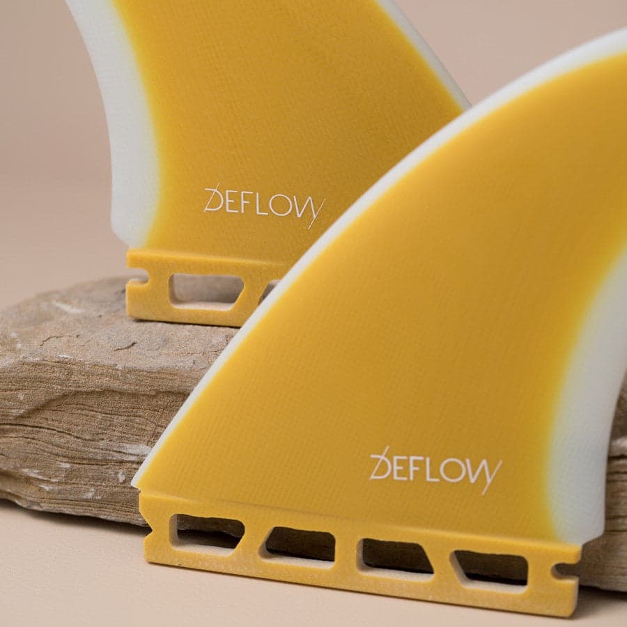 Bravosurf | DEFLOW TWIN FINS DUETTE - FUTURES | Mustard