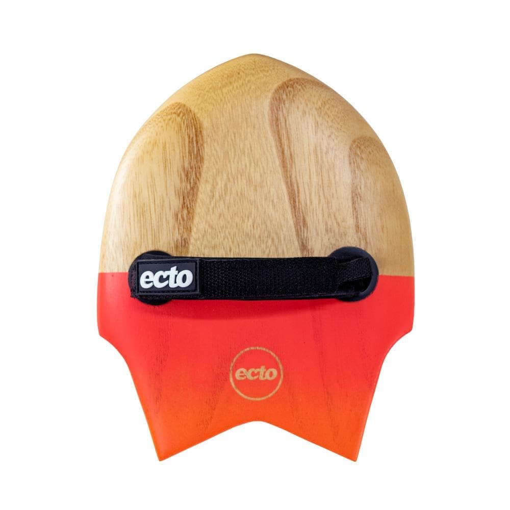 Ecto Fly Fish 9" Handplane - red - top