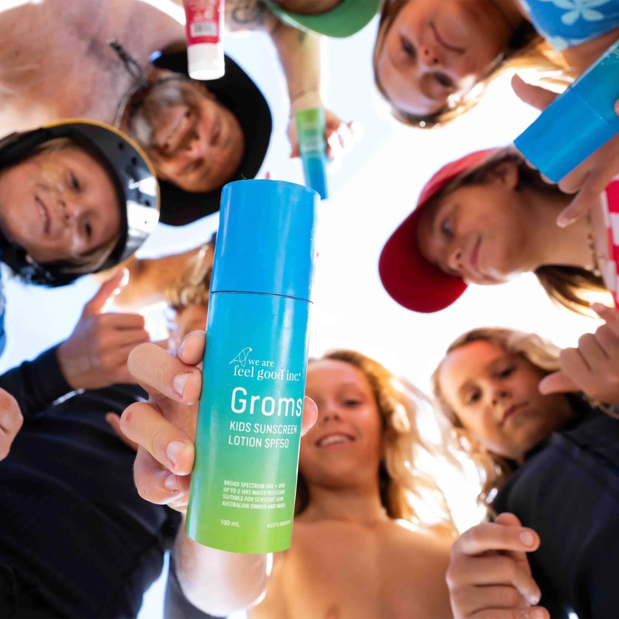 Groms Kids Sunscreen Lotion SPF50