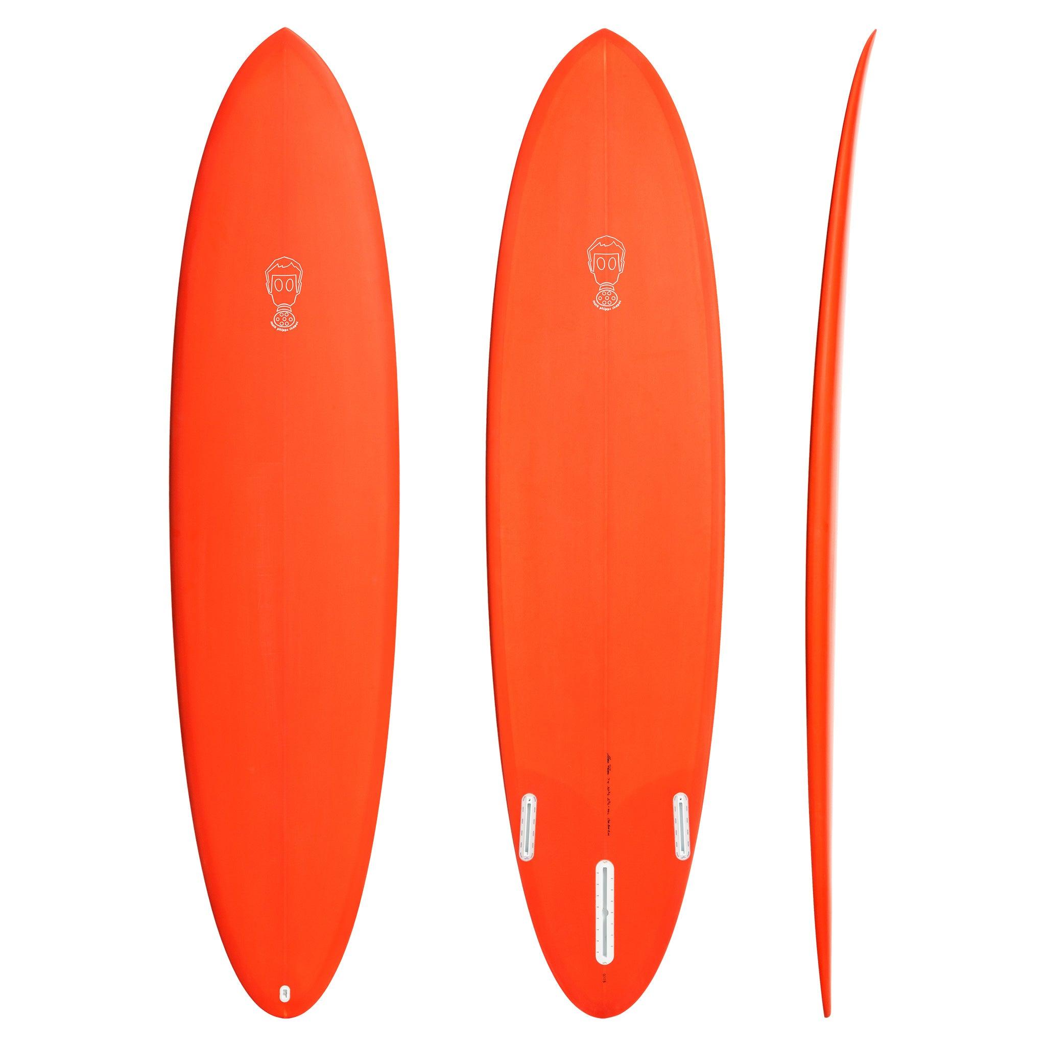 Mark Phipps Surfboard One Bad Egg Tint - Red - 7'4"