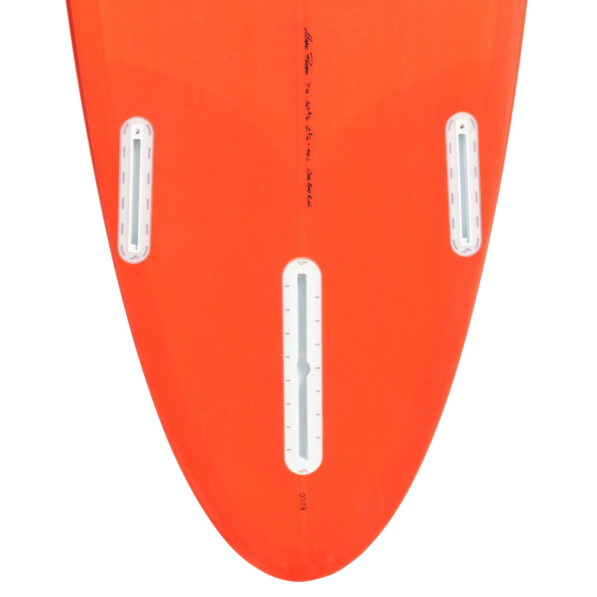 Mark Phipps Surfboard One Bad Egg Tint - Red - 7'4"