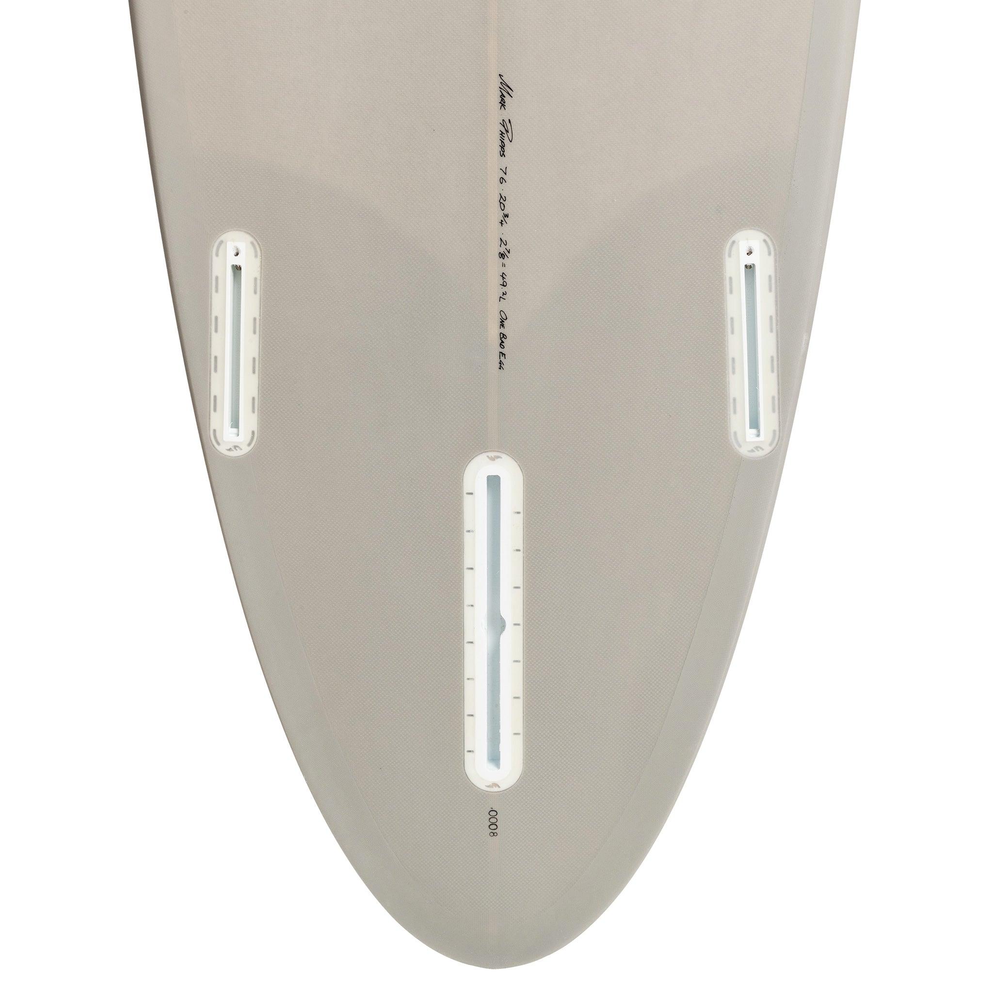 Mark Phipps Surfboard One Bad Egg Tint - Charcoal - 7'6"