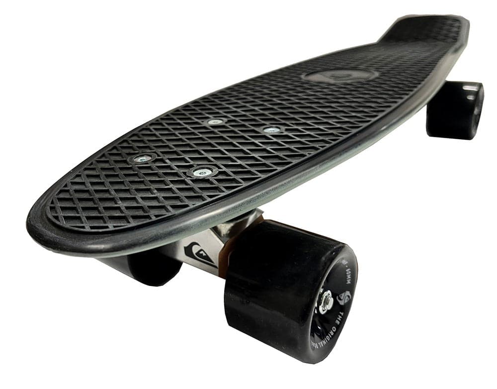 Quiksilver Black Beach Plastic Mini Cruiser Skateboard | Black