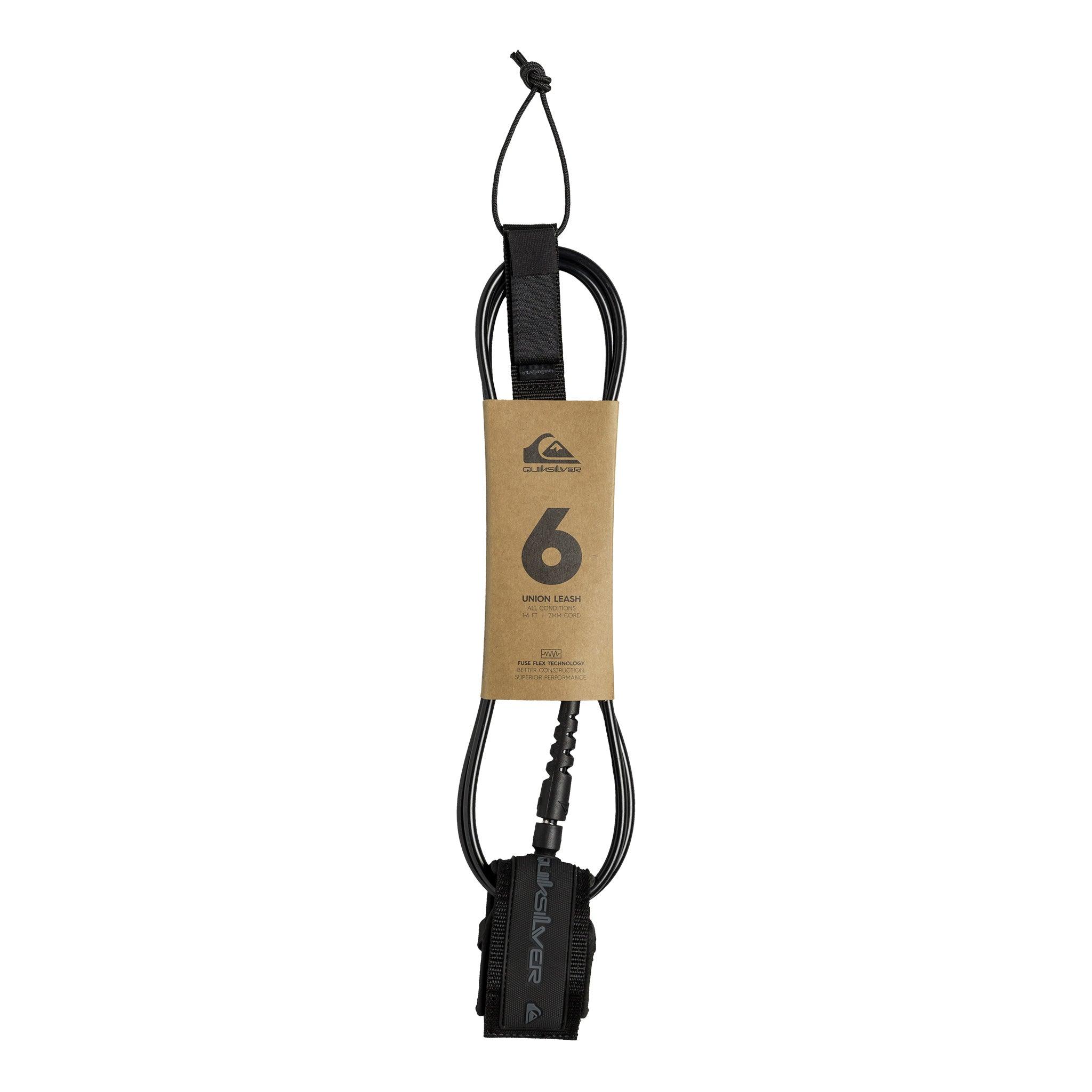 Quiksilver Union 6ft Leash - Black