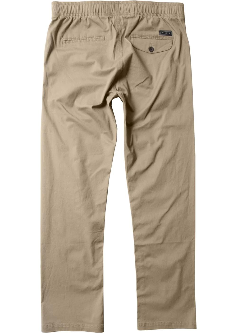 Elastic No See Ums Eco Pant - Khaki