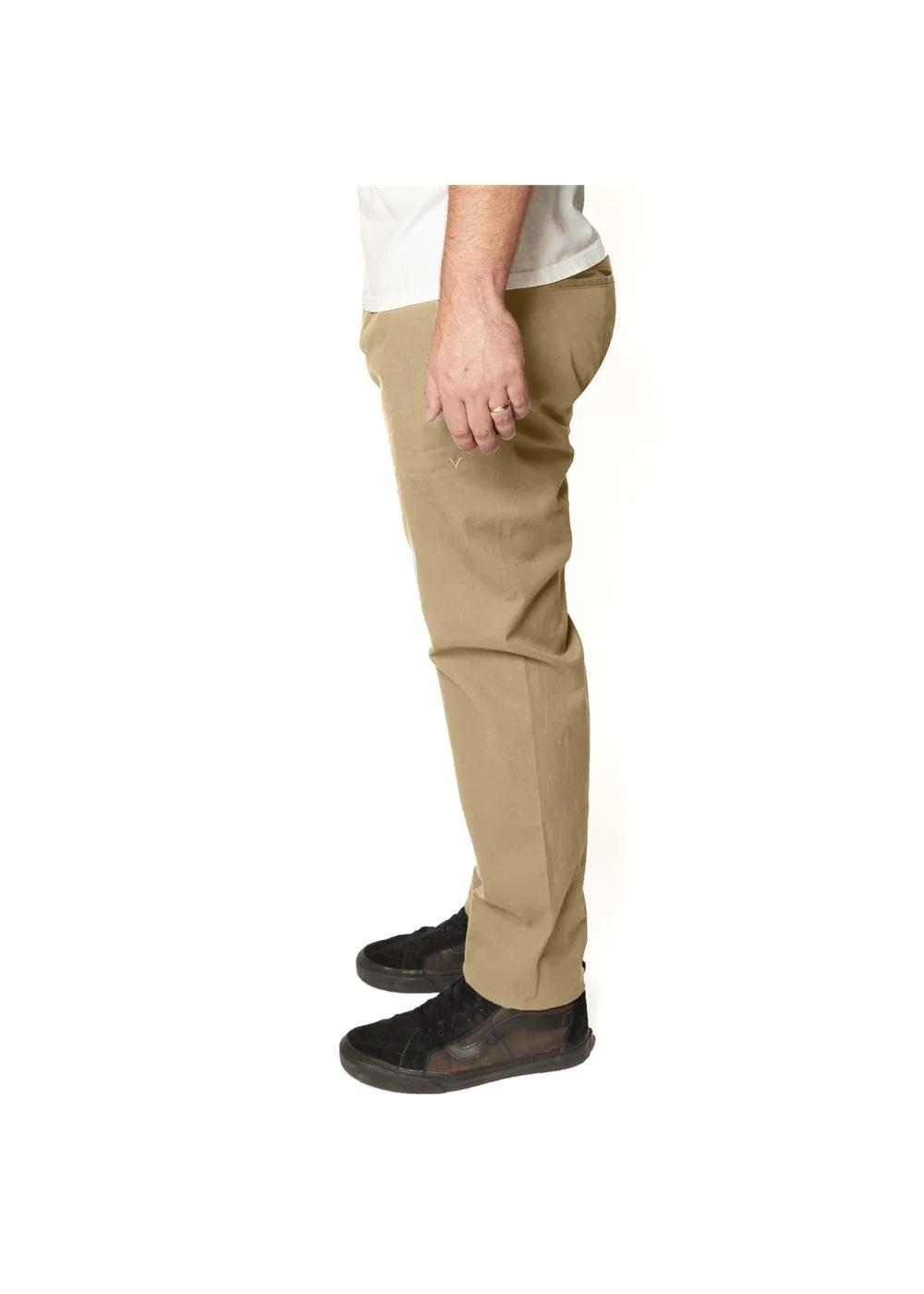 Elastic No See Ums Eco Pant - Khaki