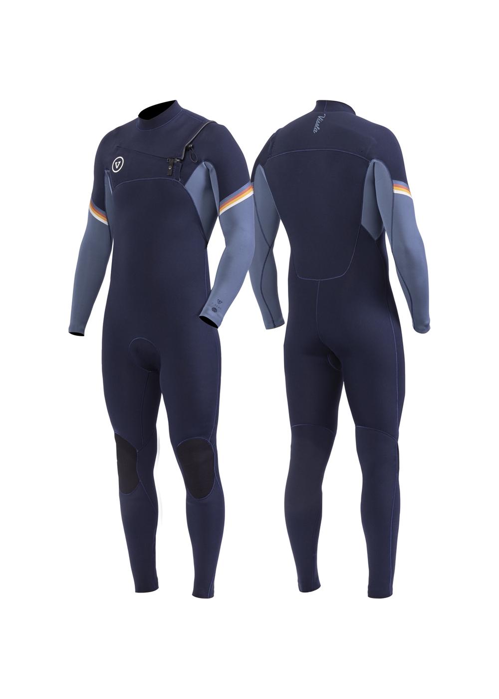 Vissla 7 Seas Raditude 3-2 Full Chest Zip - Dark Navy