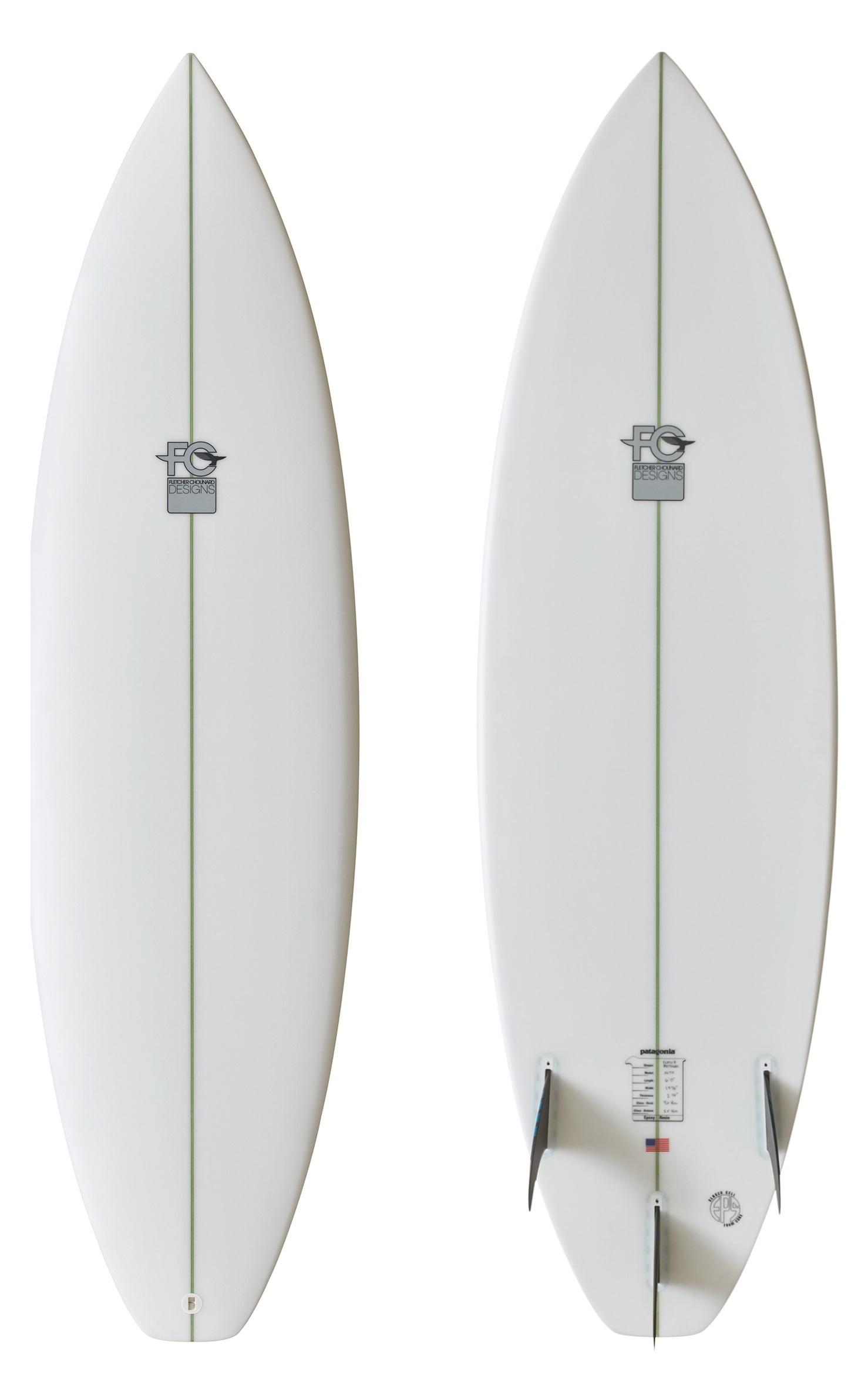 Octo (FCD Surfboards) - 5' 10" x 19.37 x 2.37 x 29.4L - Futures 1