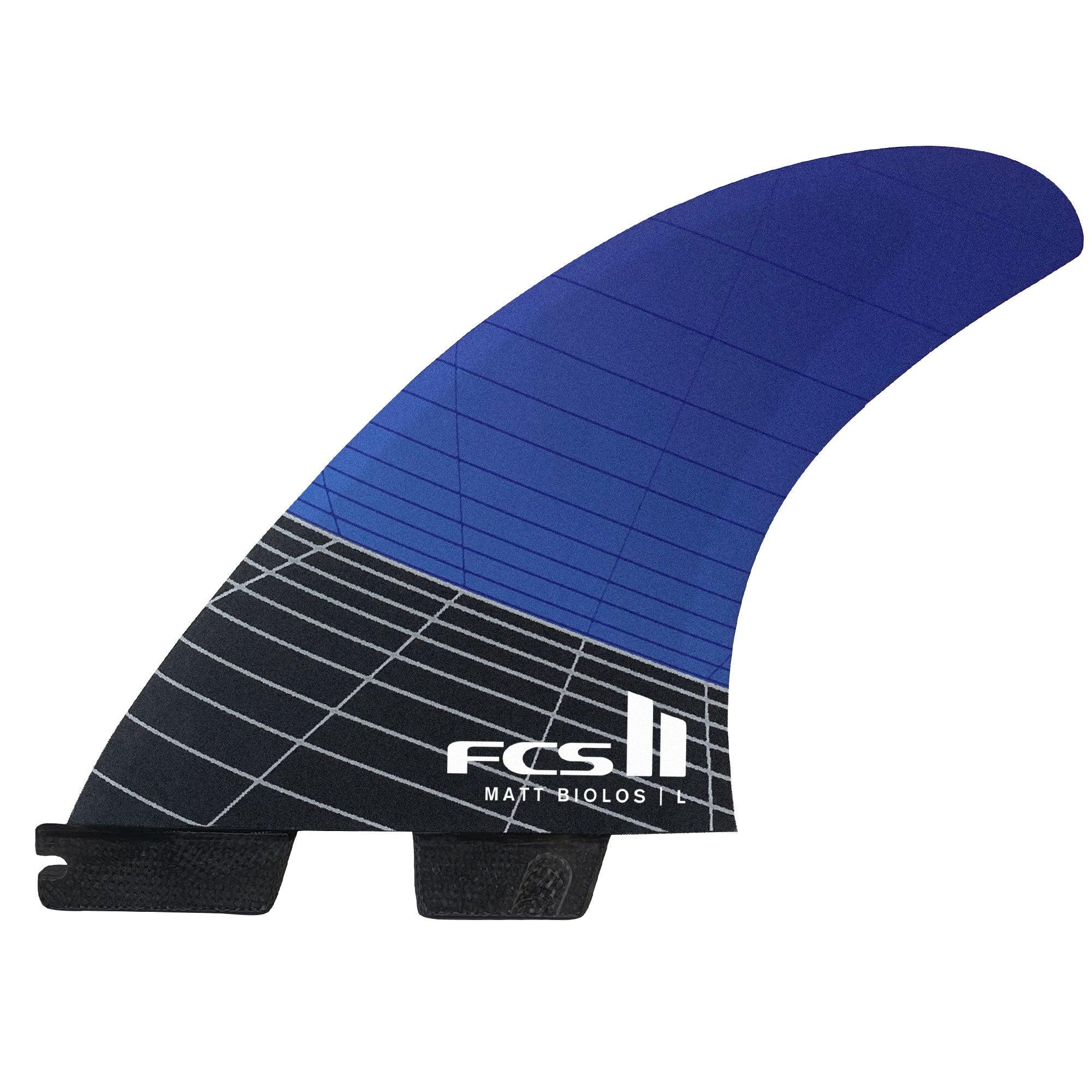 FCS II MB PC Carbon Blue Tri-Quad - L