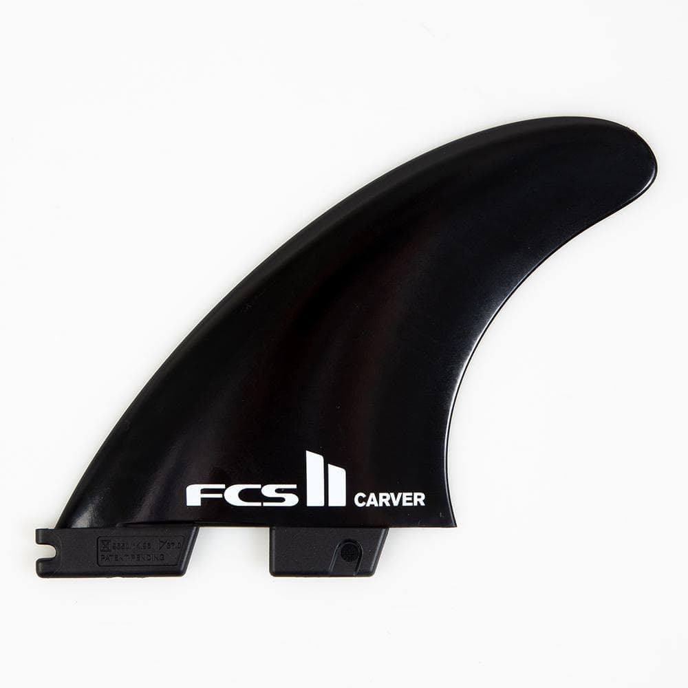 FCS II Carver Glass Flex Tri Fins Black - L 1