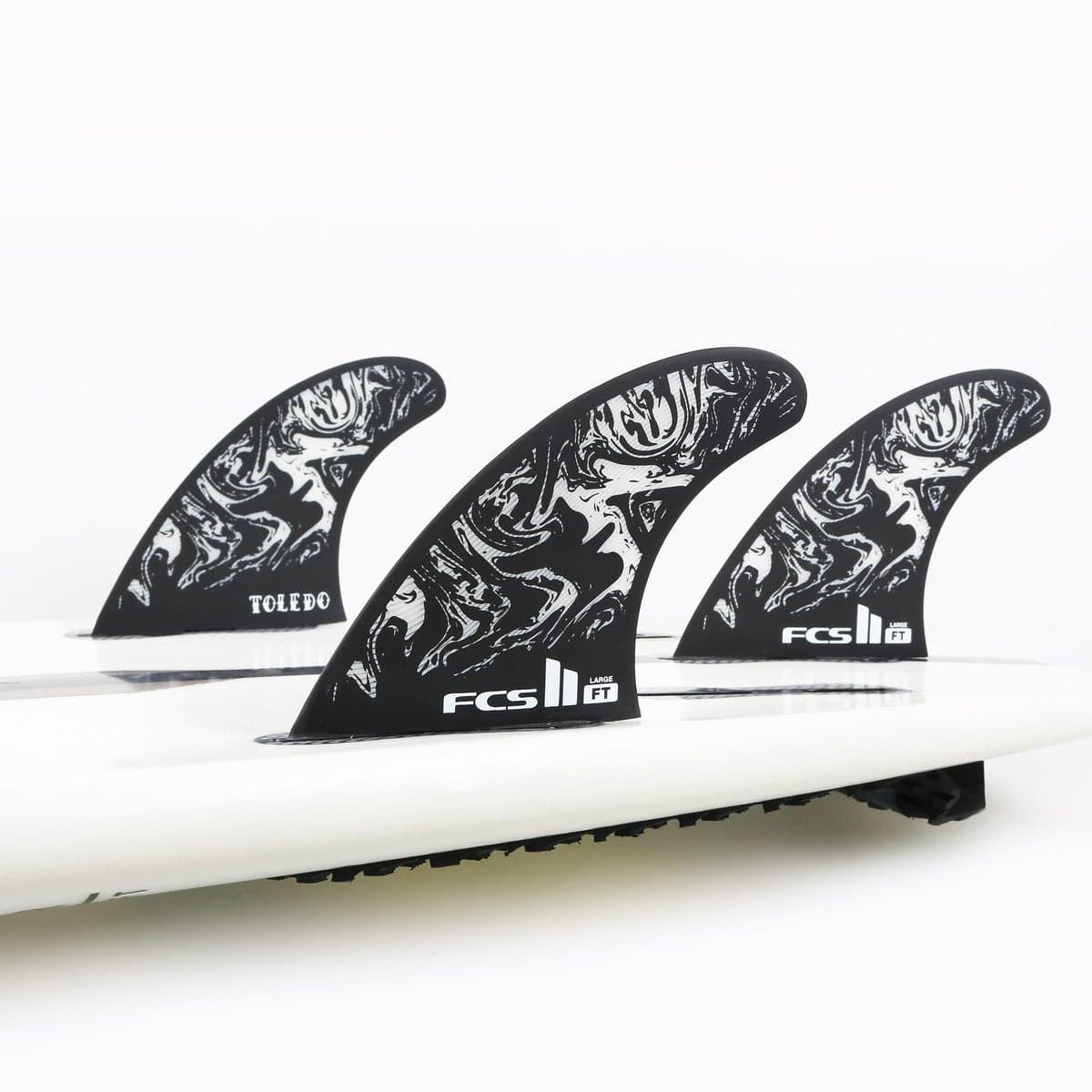 FCS II FILIPE TOLEDO PC TRI - BLACK/WHITE-M board