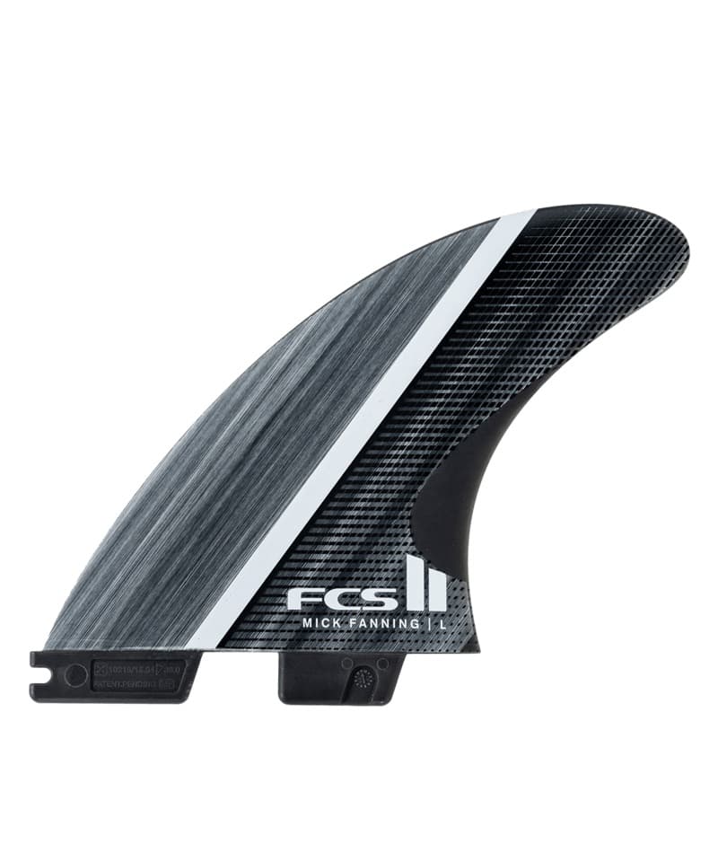 FCS II MF Glass Fibre Fusion Tri Fins - Smoke