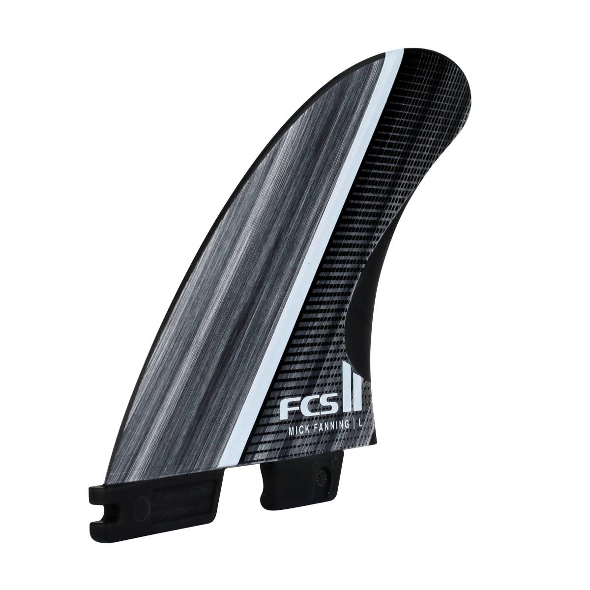 FCS II MF Glass Fibre Fusion Tri Fins - Smoke