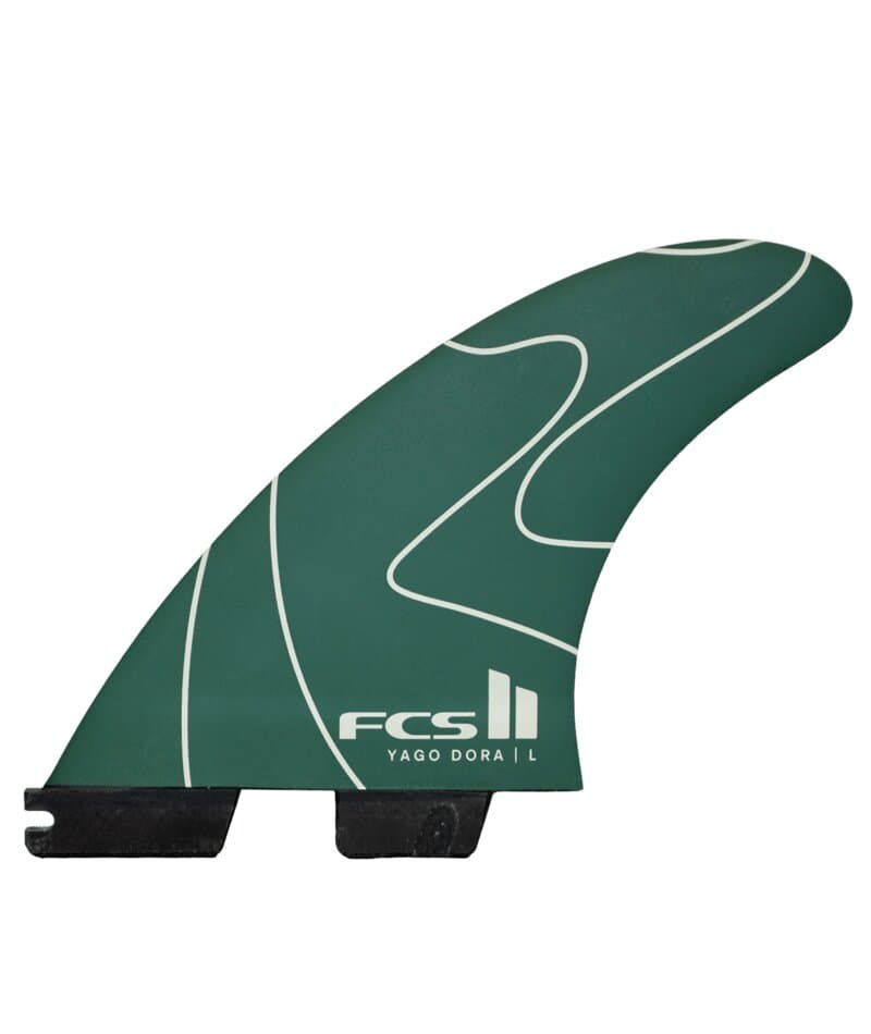 FCS II Yago Dora PC Tri Fins - Pulse Green
