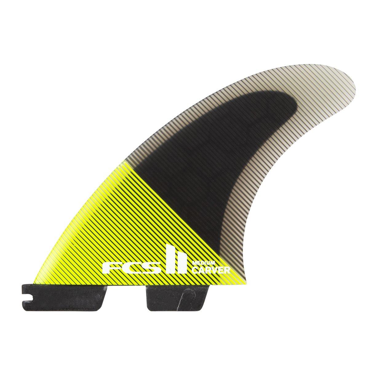 FCS II Carver PC Acid/Black Tri Fins - XL 1
