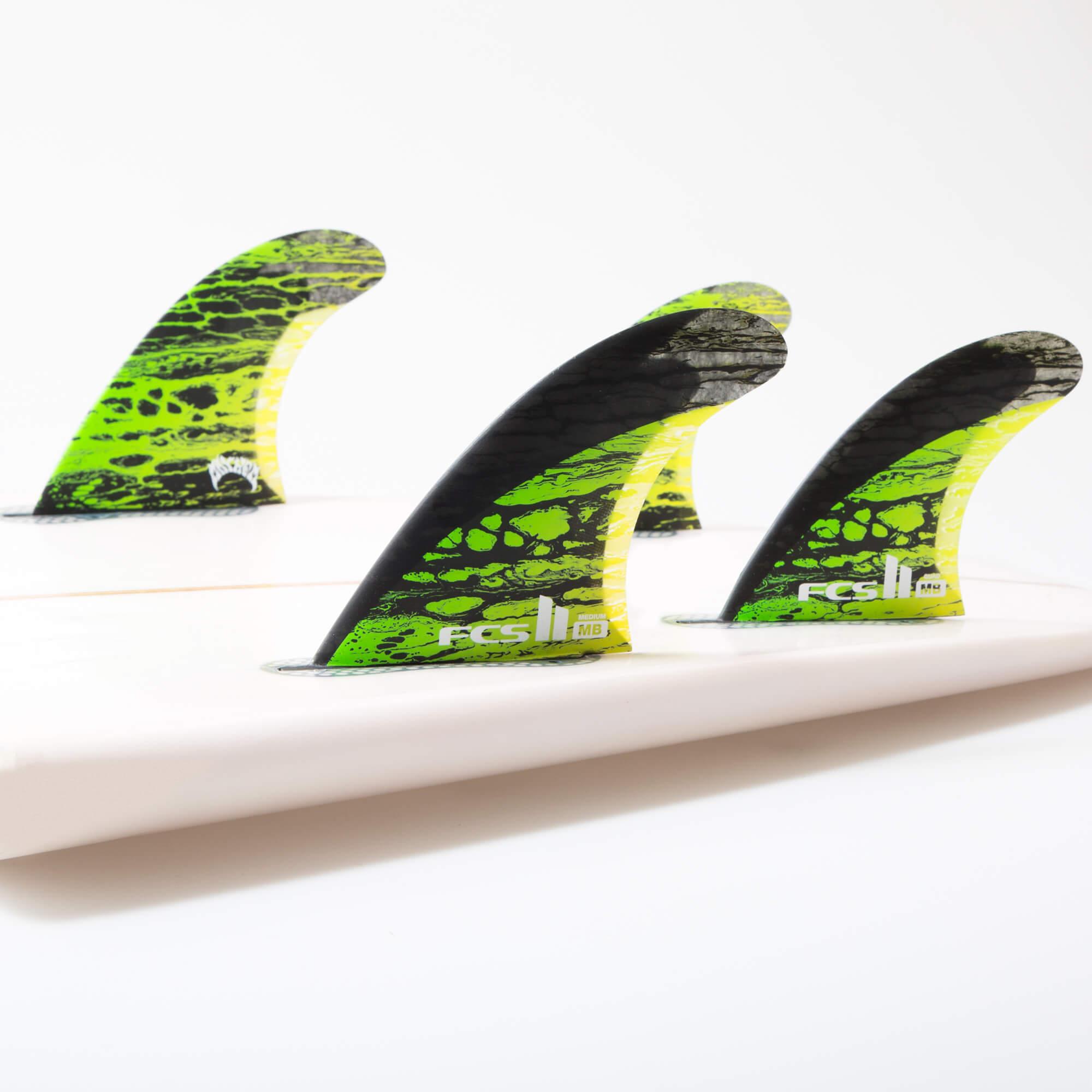 FCS II Matt Biolos PC Carbon Tri-Quad Fins 5