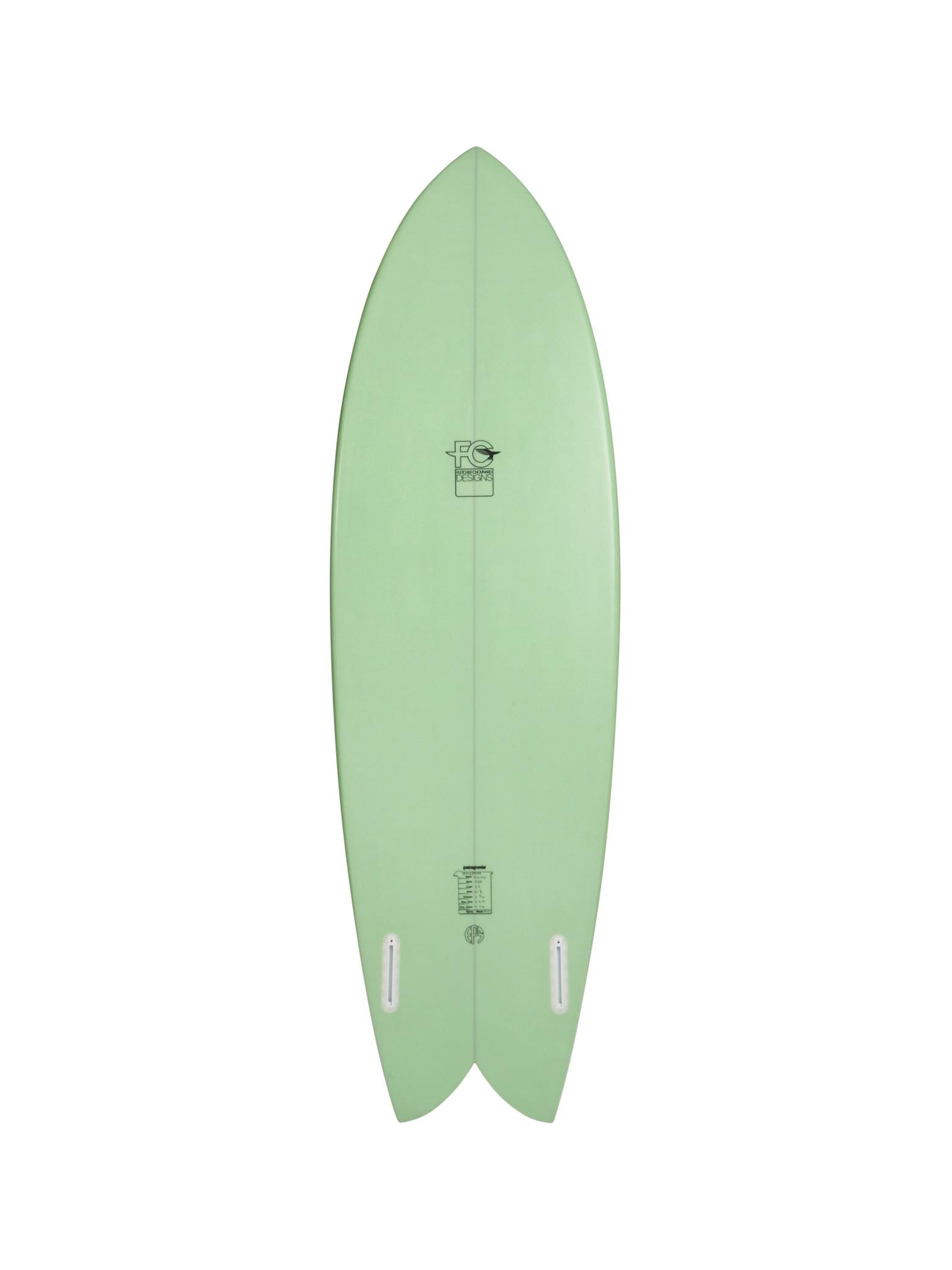 Fish - Clear Deck/Light Green Bottom
