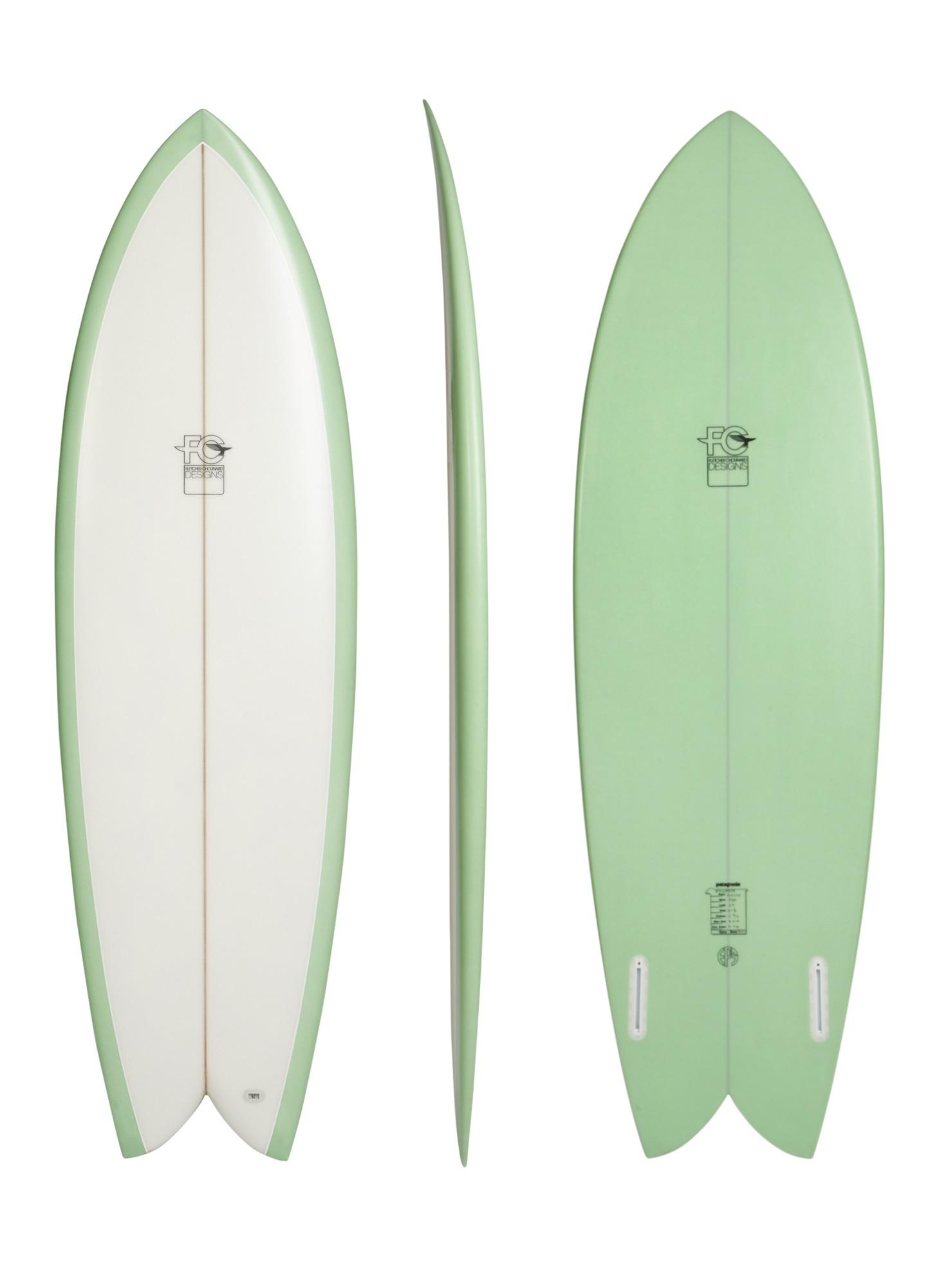 Fish - Clear Deck/Light Green Bottom