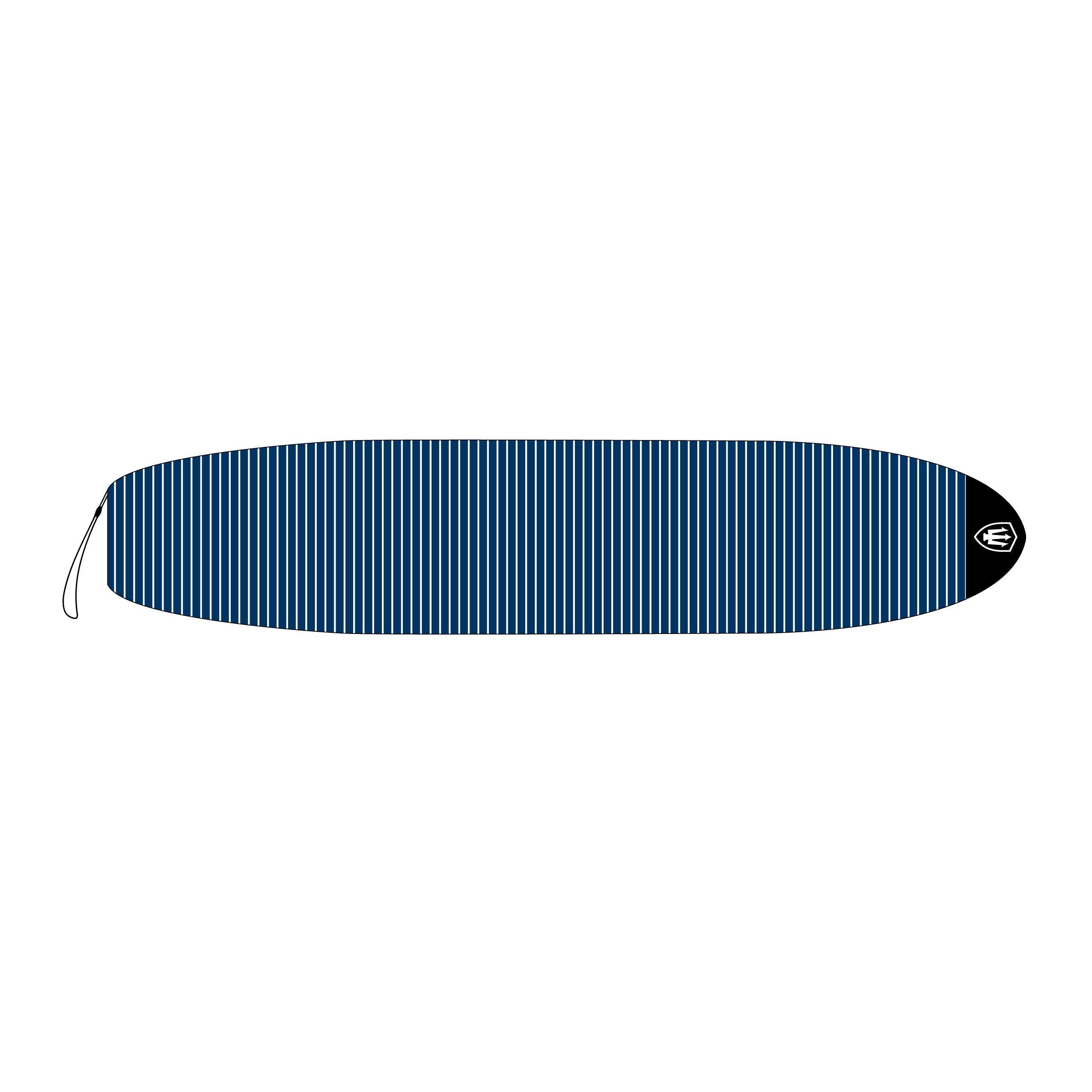 FK Longboard Stretch Cover - Navy/White 
