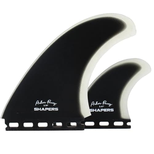 Asher Pacey 5.79" + Stabiliser - Single Tab -Black Clear