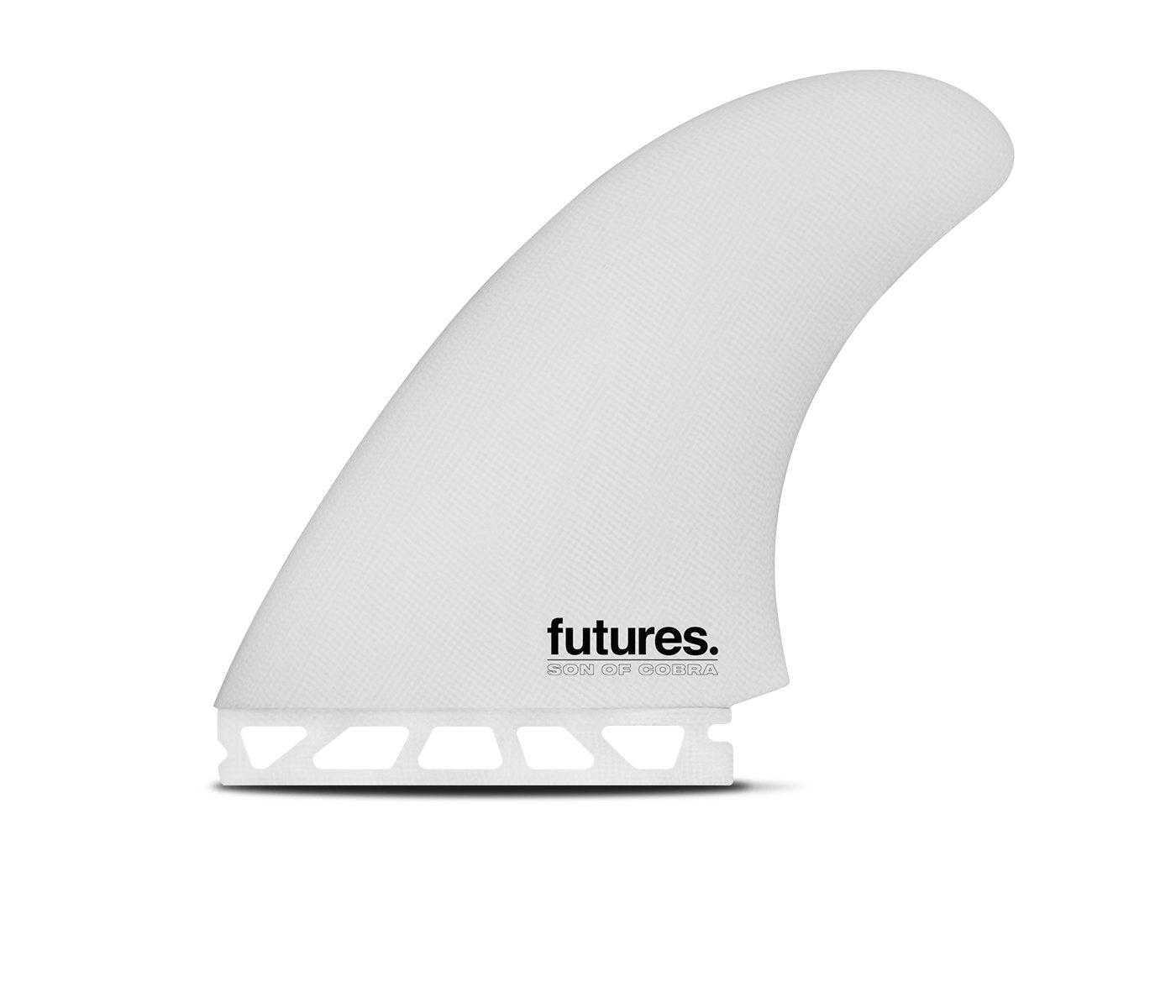 Futures Fins Son Of Cobra Twin - White