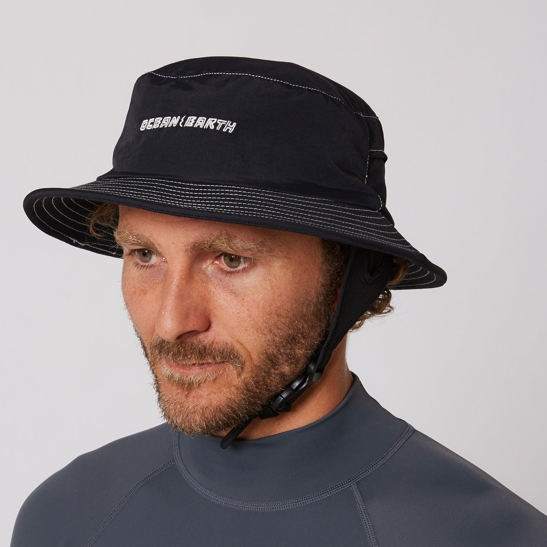 G-Land Soft Peak Surf Hat - Black