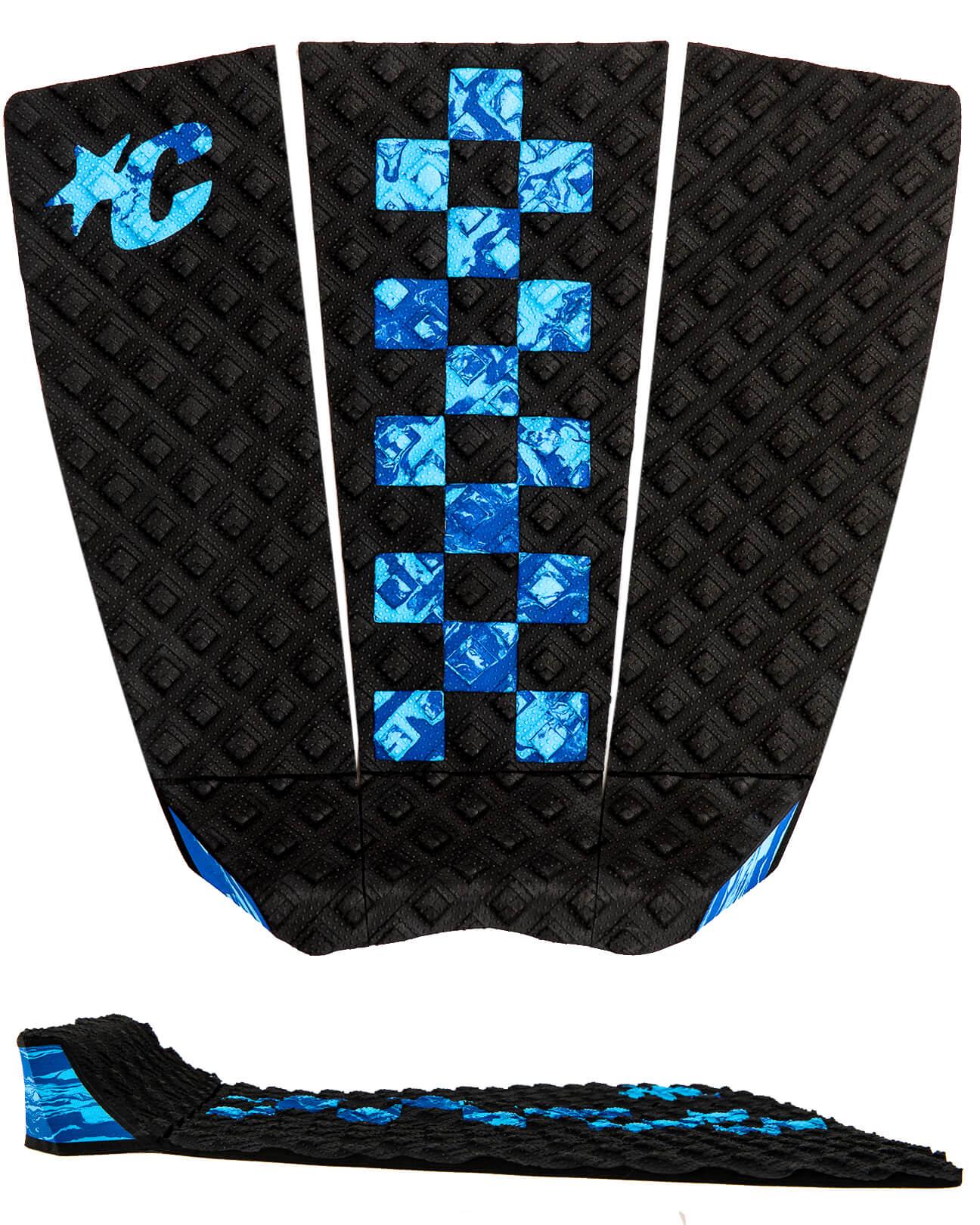 Jack Freestone Lite Tail Pad - Black Cyan Royal Swirl Chex 1