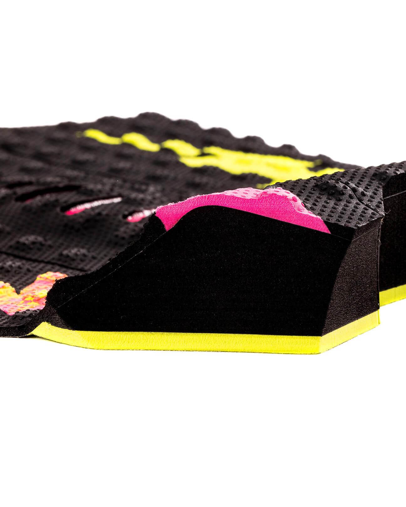 Mick Eugene Fanning Lite Tail Pad - Black Pink Fade Lime 2