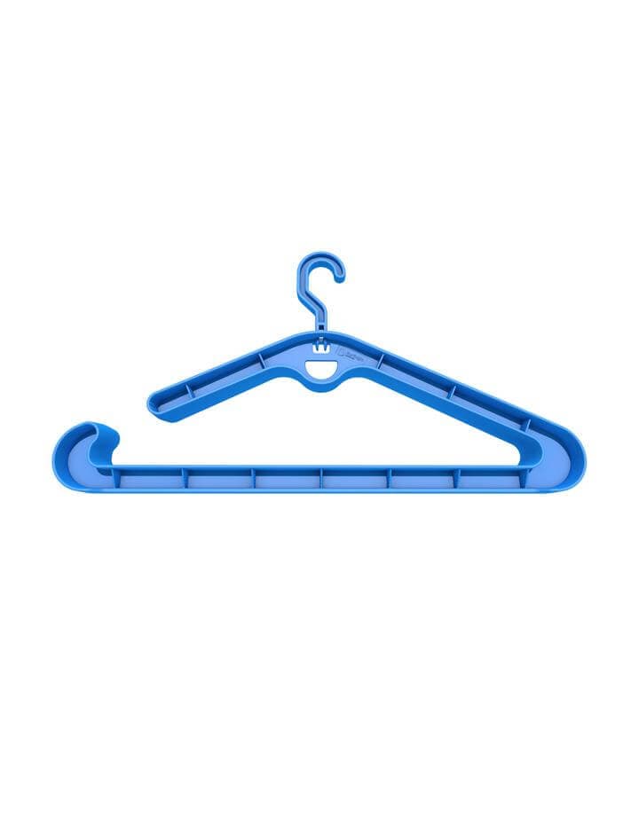Surflogic Wetsuit Hanger blue with hook