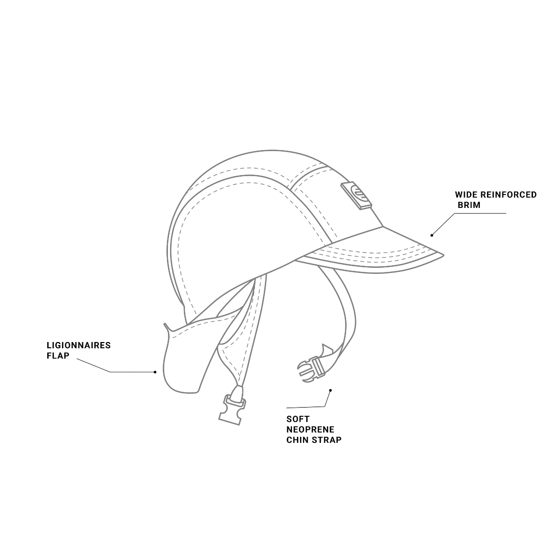 Side view of Happy Gilmore Cap