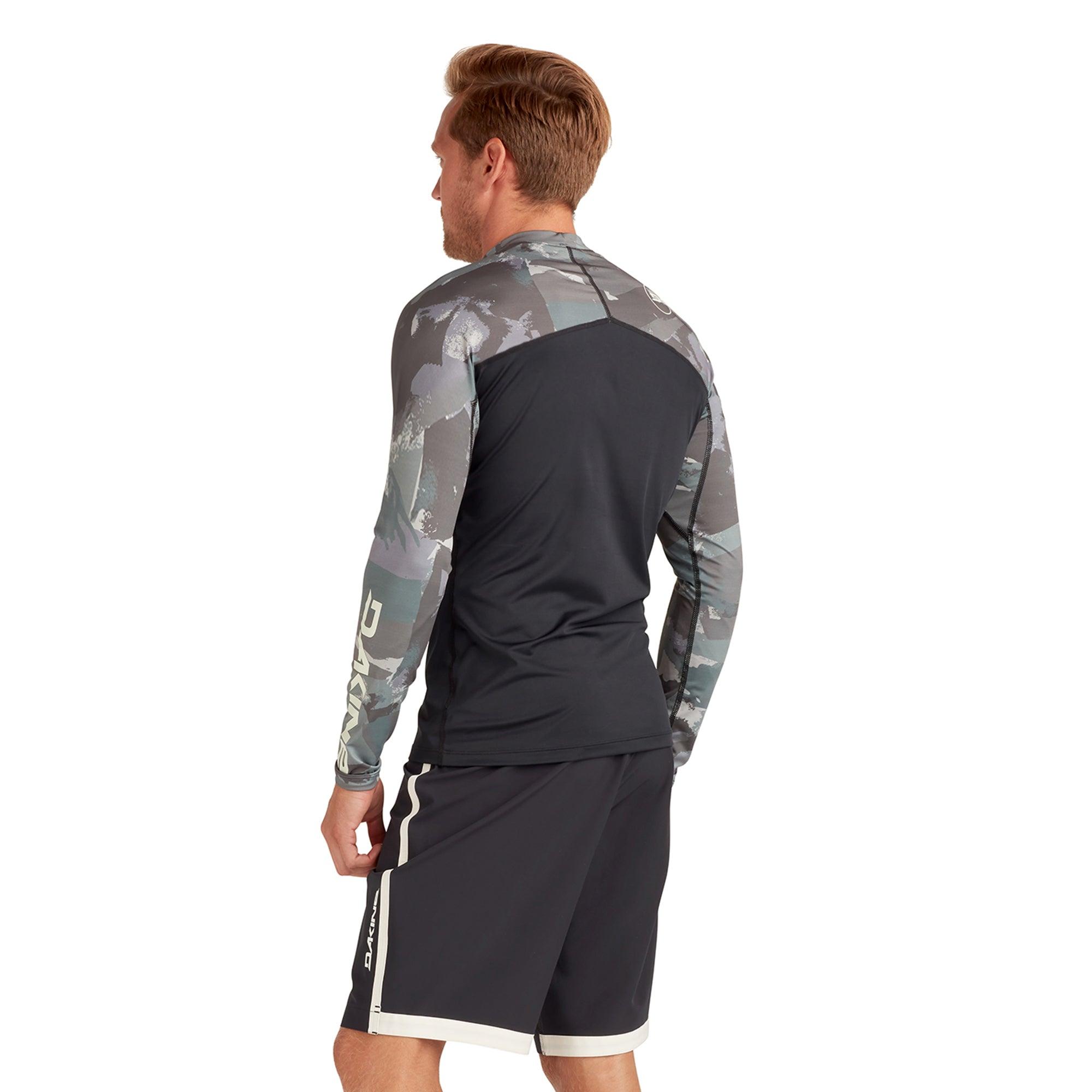 HD Snug Fit Long Sleeve Rashguard Crew - Apex Camo Small 