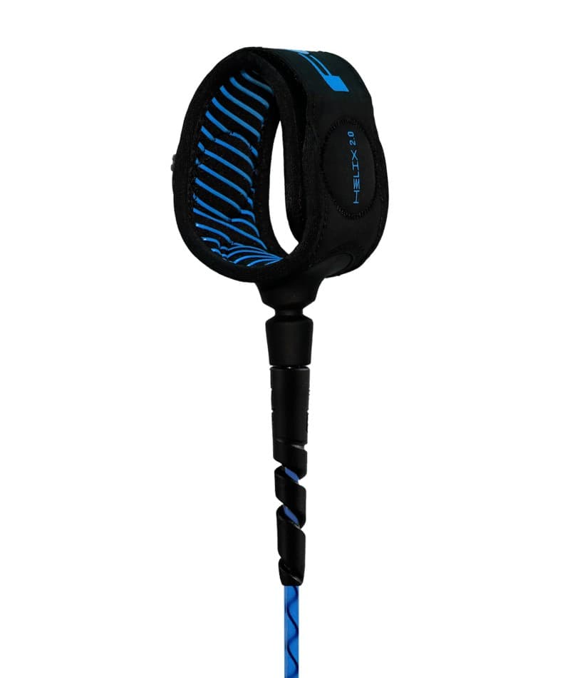 FCS Helix 2.0 Leash - Blue - 6'0