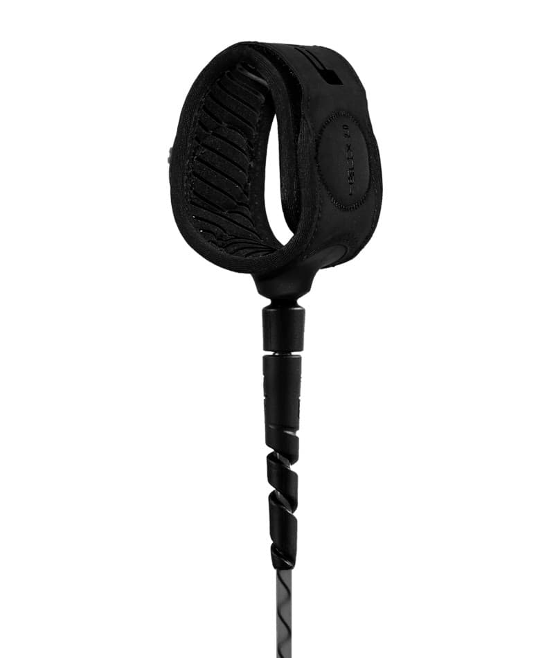 FCS Helix 2.0 Leash - Smoke - 6'0