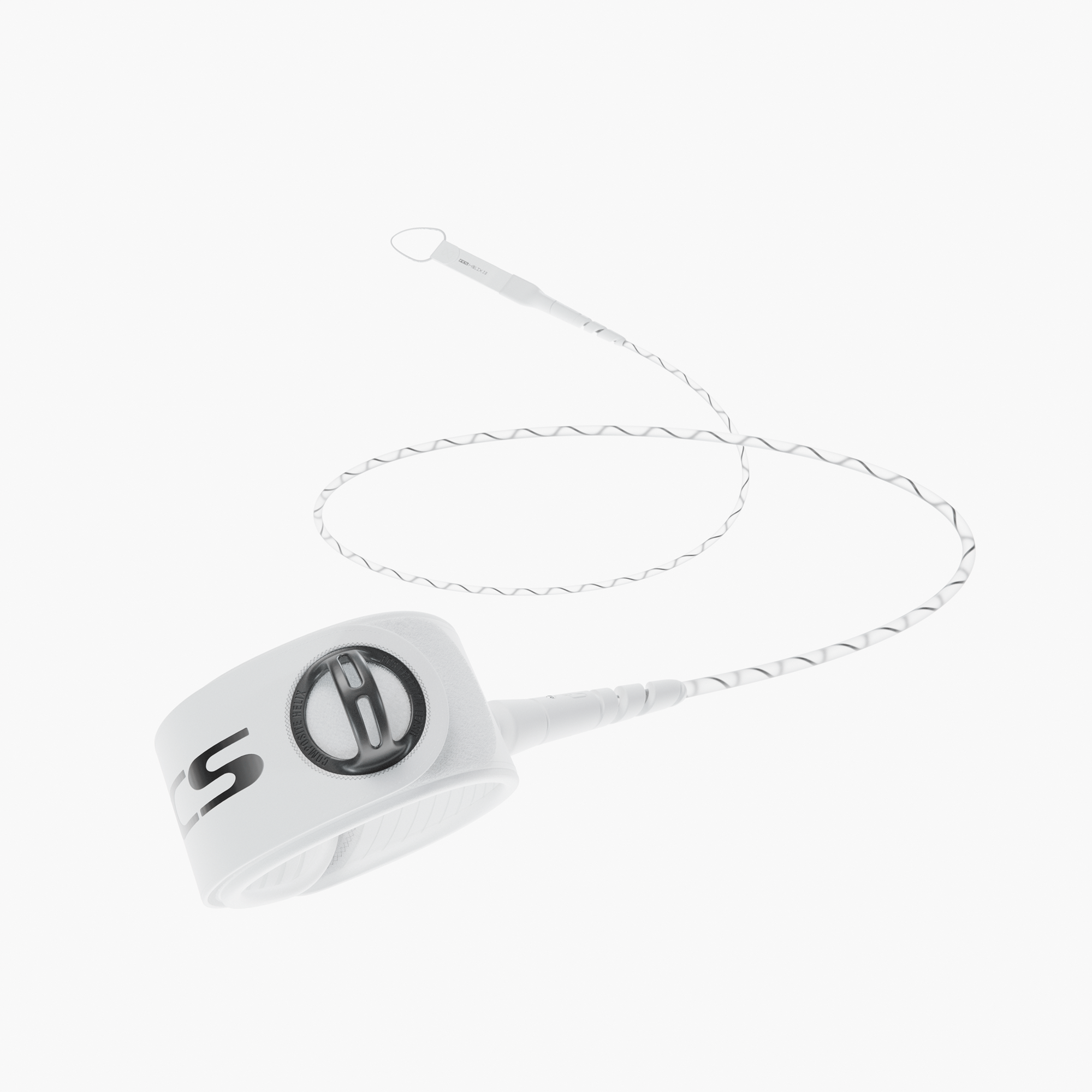 FCS Helix 2.0 Leash - White - 6'0