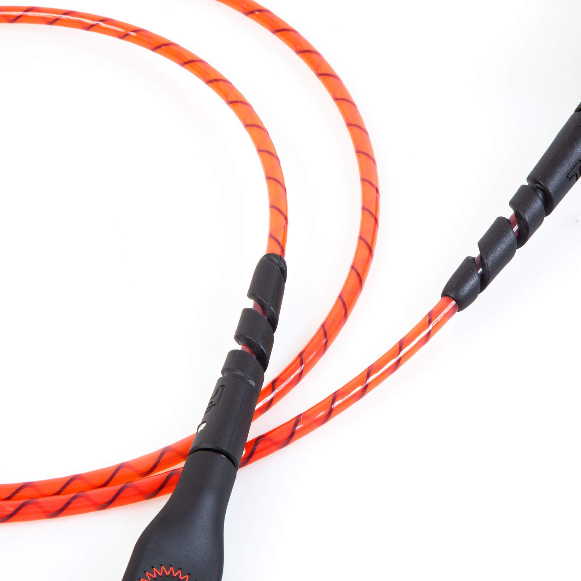 6FT FREEDOM HELIX LEASH ALL ROUND - RED all