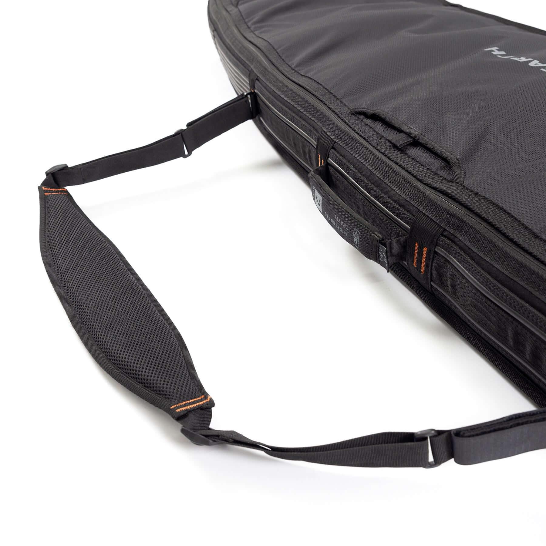 Hypa Shortboard Travel Cover - 2 Board - Black