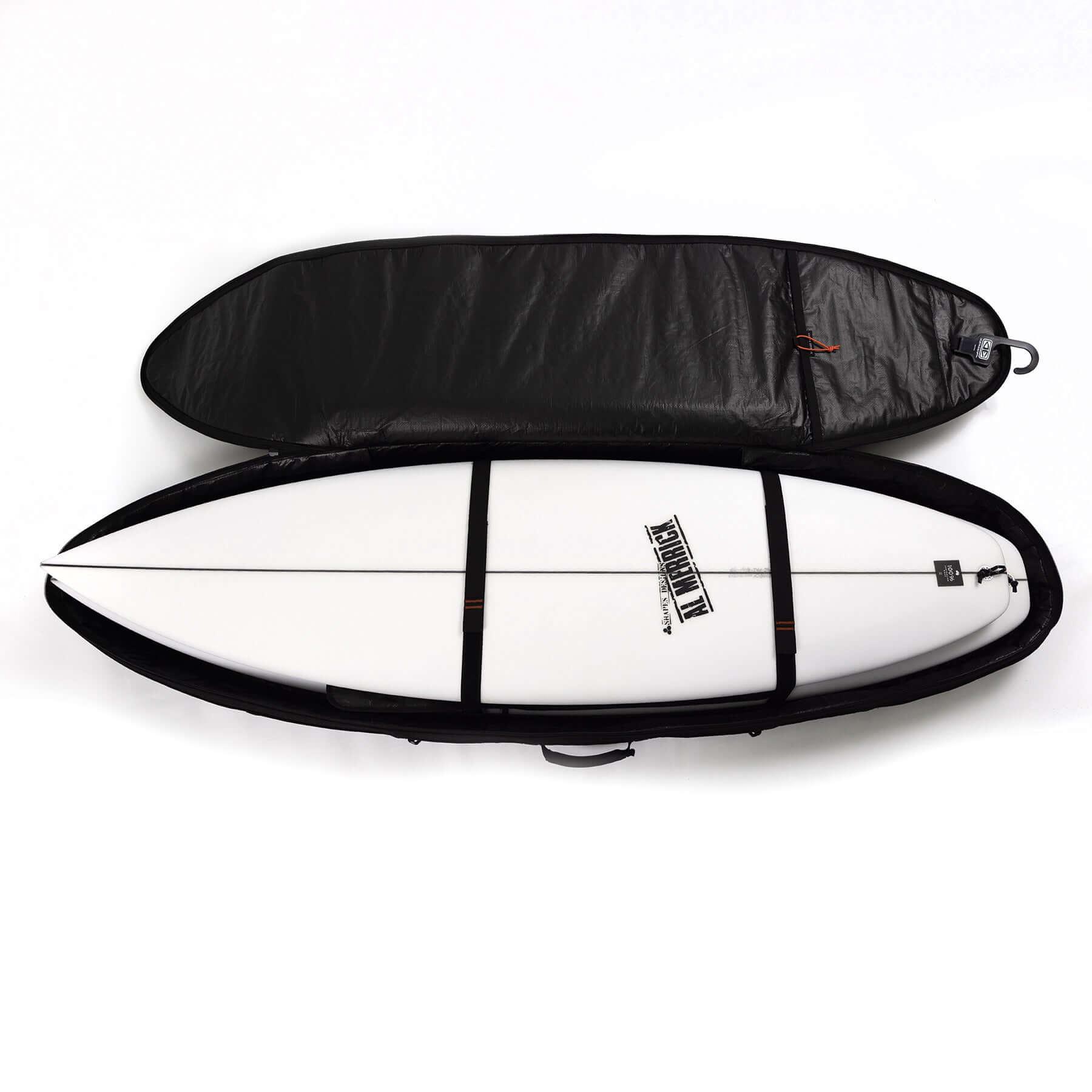 Hypa Shortboard Travel Cover - 2 Board - Black